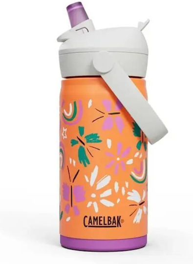 Camelbak Kids Water Bottle Butterfly Stainless Steel with Straw 350ml
