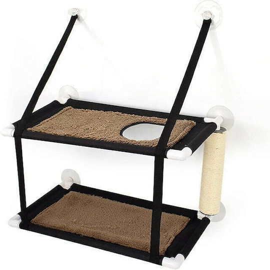 Katzenbett-Äiöra Für Katzen 2 Ebenen Saugnäpfe Glas