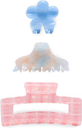 Set Doar Pentru Femei 3 Clame de Păr Roz 15340115