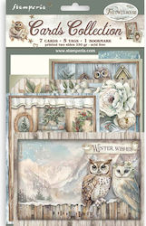 Colecție de Carduri Stamperia Owl's House
