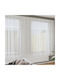 vidaXL White Window Curtain with Pencil Pleat 600x220cm