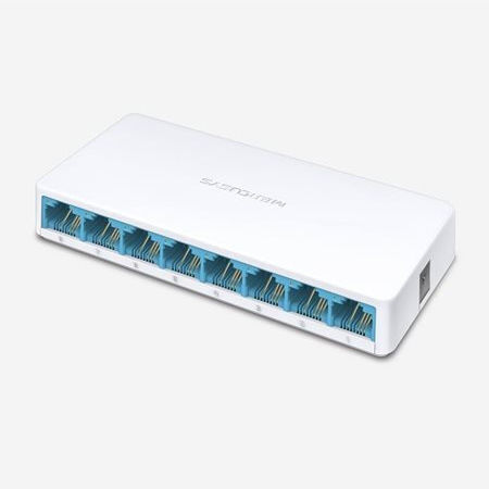 Mercusys Ms108 v3 Unmanaged L2 Switch με 8 Θύρες Ethernet