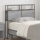 vidaXL Wooden Bed Headboard Gray Sonoma 75cm