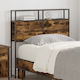 vidaXL Wooden Bed Headboard Smoky Oak 90cm