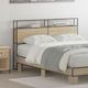 vidaXL Wooden Bed Headboard Oak 150cm