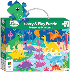 Детски Пъзел Динозаври Roarsome 45бр Jigsaw