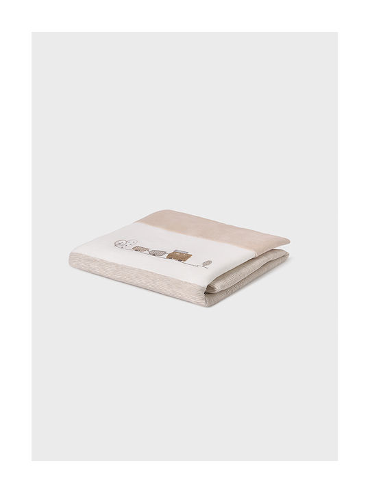 Mayoral Blanket Cot Cotton White