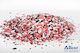 Colour Decorative Flakes Scattering On Painted Floor Surface Red 500gr 1916121000