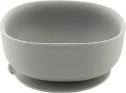 Zingies Baby Food Bowl Willy made of Silicone Gray