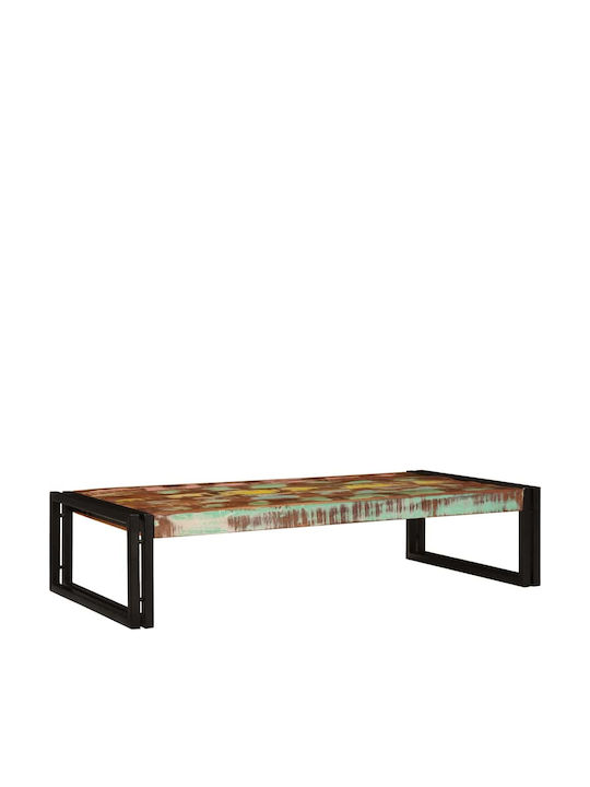 vidaXL Επιδαπέδια Ραφιέρα Μπάνιου Ξύλινη 100x50x23cm Καφέ