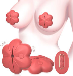 Breast Vibrator Remote Control Red Breast Vibrator Remote Control Red