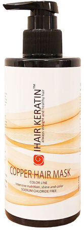 Ihair Keratin Mască De Păr Pentru Păstrarea Culorii Cu Keratină 300ml