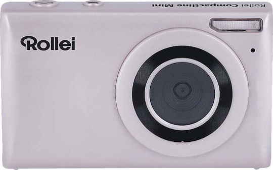 Rollei Compactline Mini Compact Φωτογραφική Μηχανή 64MP 4K UHD Γκρι