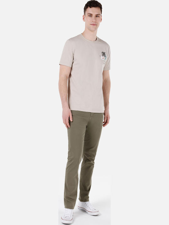 Colin's Hose Elastisch in Geradem Schnitt Green
