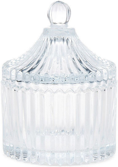 Φοντανιέρα Glas mit Deckel 7x9cm Transparent