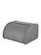 Altom Cutie de pâine Metalic Gri 30x26x17cm