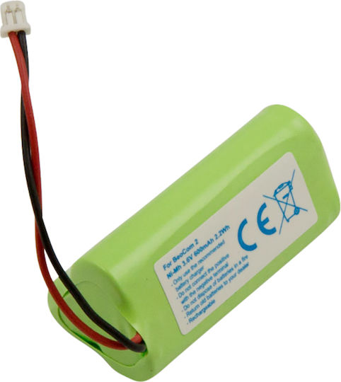 Avizar Nimh Battery 3.6v 600mah 2.2wh Cordless Phone Beocom 2 Green