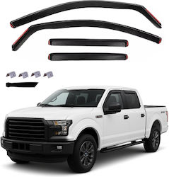 Σετ Ανεμοθραύστες Μπροστινοί και Πίσω για Ford F 150 2016+ 4τμχ VETRBR0063