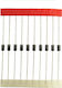 DC components Diode Gleichrichter mit Spannung 1000V und Stromstärke 1A 10Stück 1N4007