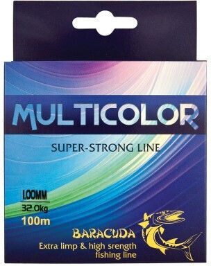 Baracuda Multicolour Nylon Monofilament 100 M Large Diameter