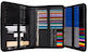 Techkidz Portable Lightweight 71-piece All-in-one Drawing Case Multicolour