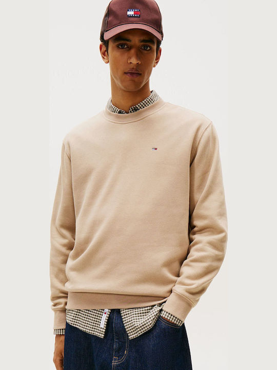 Tommy Hilfiger Flag Sweatshirt Beige