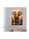 Megapap Elephant Story Painting on Canvas 60x90cm