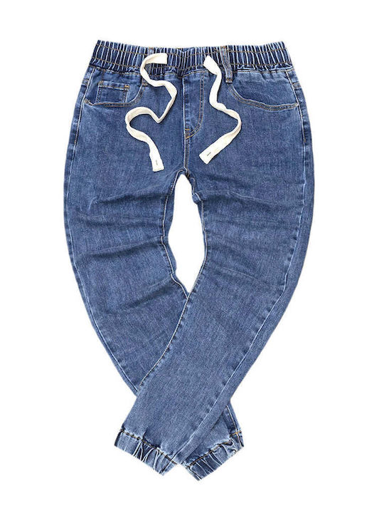 Men's Jeans Pants with Regular Fit Blue