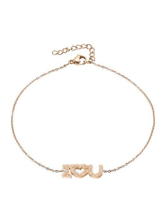 Graloro Women's Bracelet made of Steel Gold Plated