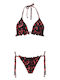 Set Bikini με Ελαφριά Ενίσχυση Cherry