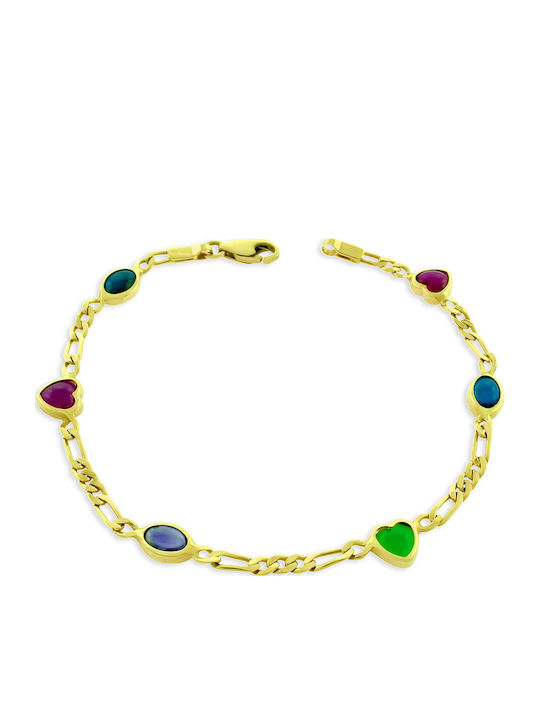 Antwnakakis Women's Gold Bracelet 14K
