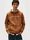 Sweatshirt with Hood Brown