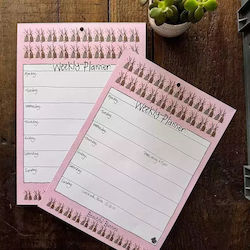 Εβδομαδιαίο Planner A4/60 Φύλλα Κουνελάκια Εβδομαδιαίο Planner A4/60 Φύλλα Κουνελάκια