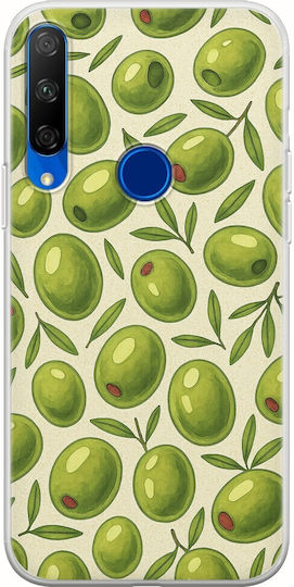 Olive Vibes Huawei Honor 9x Flexible Tpu Διάφανη Σιλικόνη