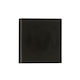 Επιστόμιο Τυφλό 1100 Μαύρο Ματ 50x50mm