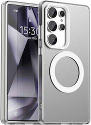 Techsuit Umschlag Rückseite Weie (Galaxy S25 Ultra,Samsung S25 Ultra)