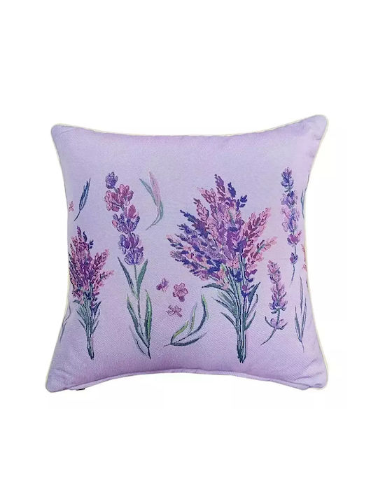 Signare Διακοσμητική Μαξιλαροθήκη Lavender 45x4...