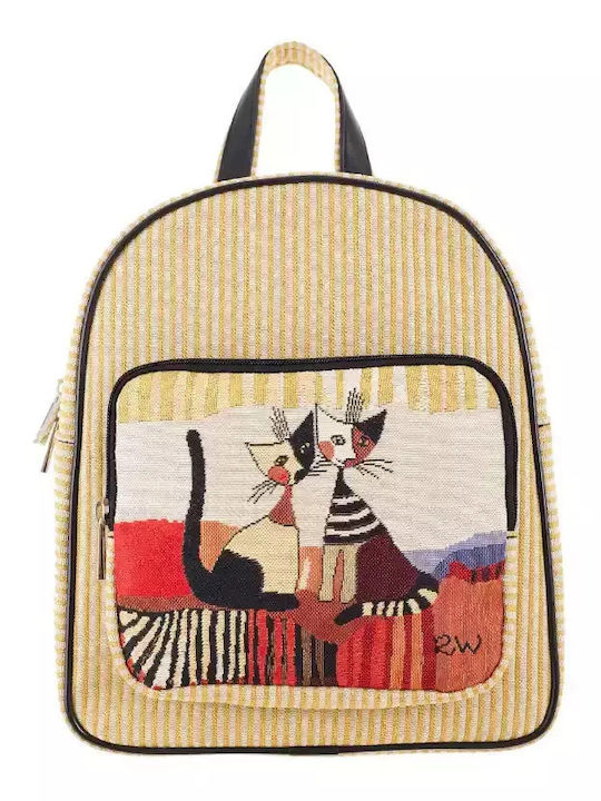 Signare Damentasche Rucksack Beige