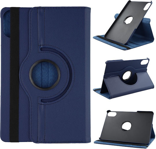 Flip Cover Δερμάτινη Περιστρεφόμενη Navy Μπλε (Xiaomi Redmi Pad 2)