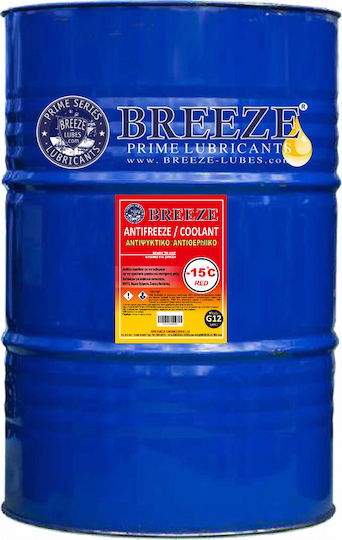 Breeze Kühlmittel für den Kühler Auto -15°C Rot Farbe 209Es
