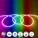 GloboStar Waterproof LED Strip 220V RGB Light 1m Neon Flex