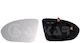 Left Mirror Glass Opel Astra K Insignia B 06.15 39172727a