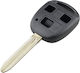 Toyota Car Key Shell with Blade with 3 Buttons for Toyota