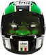 Adhesive Perforated Green Monster Ov6p Helmet Sticker