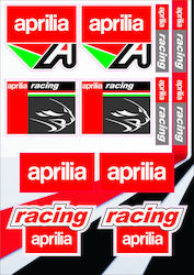 Αυτοκολλητο Καρτελα Aprilia Σετ