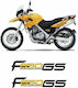 Bmw F650 Gs Αυτοκόλλητα Σετ Κωδ 727