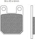 Brake Pads Set Fa115 Organic Fizz42811