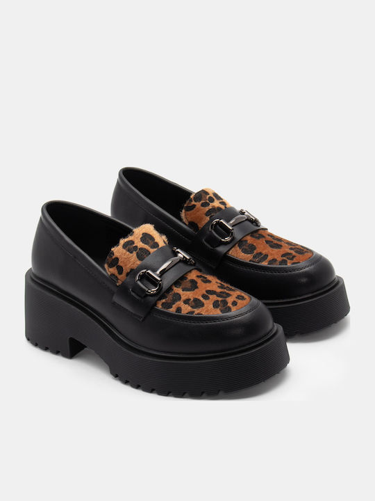 Luigi Women's Moccasins Animal Print