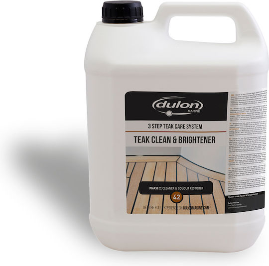 Boot Reinigungsprodukte & Glanzmittel Teak Dulon-42 5lt Schritt 2