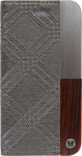 UUnique London Uunique Buchen Sie Synthetisches Leder Gray (iPhone SE 2022/2020/8/7) 505545930025